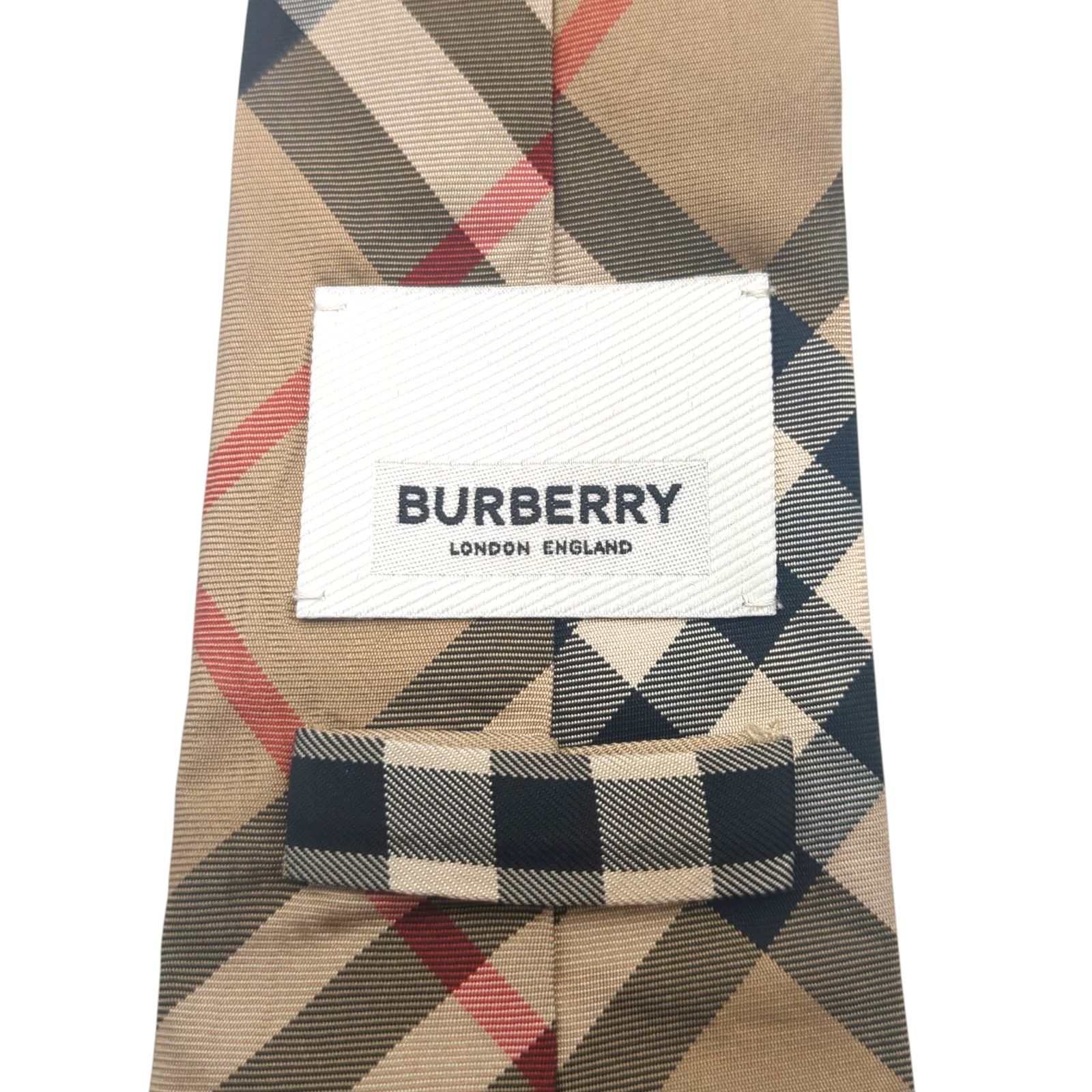BURBERRY バーバリー ネクタイ 現行タグ ノヴァチェック シルク100
