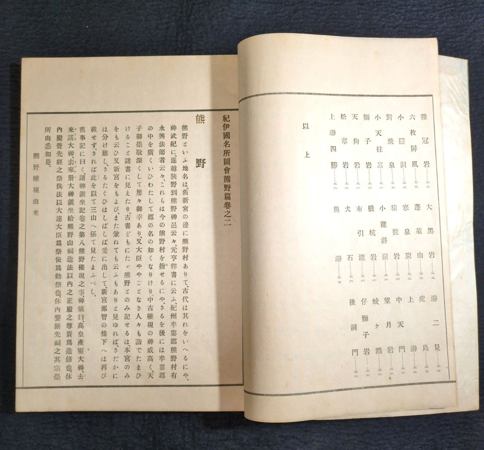 絵入 地誌◇紀伊国名所図会◇熊野篇 名所 鳥瞰図 風俗 戦前時代物
