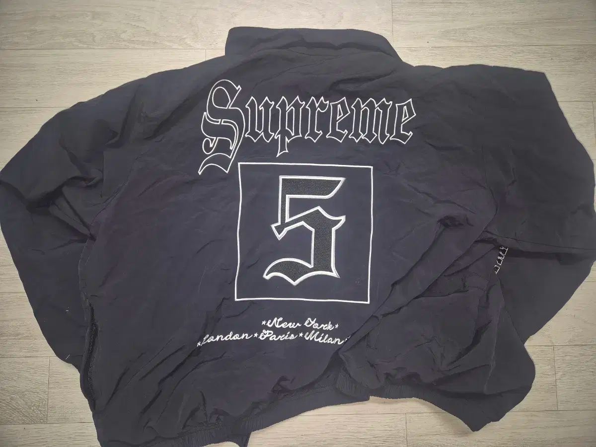 シュプリーム オールドイングリッシュ トラック ジャケット M サイズ