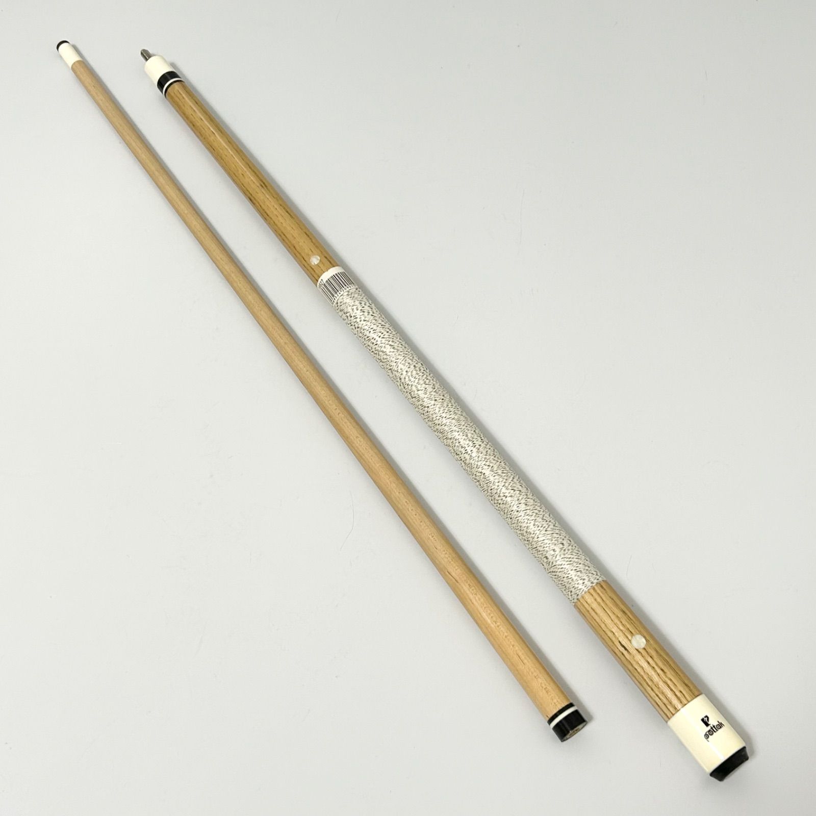 POTTAK ポータック 20OZ ビリヤード キュー ホワイト 糸巻き - メルカリ
