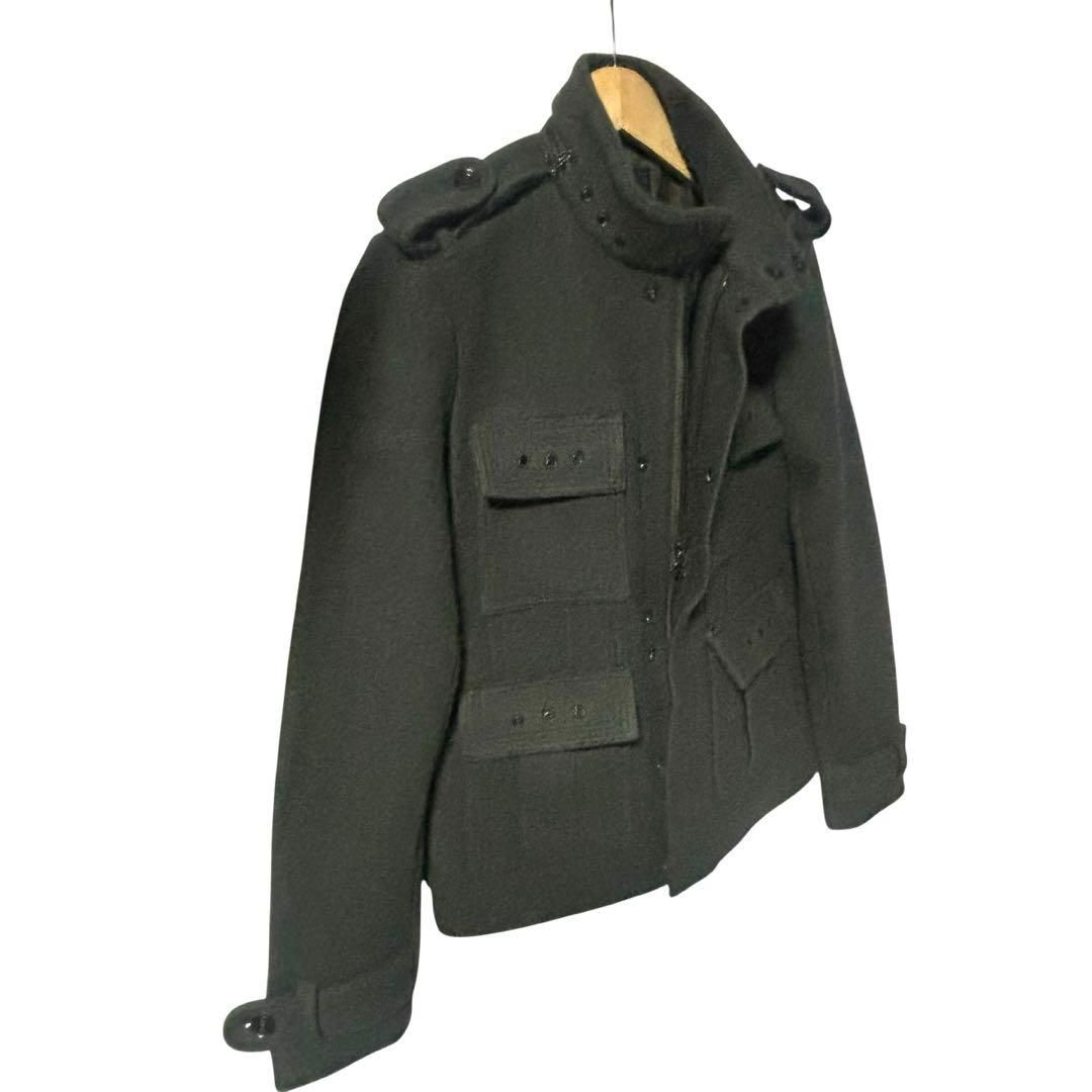 美品 Pledge プレッジ ミリタリージャケット riri ウールコート M 