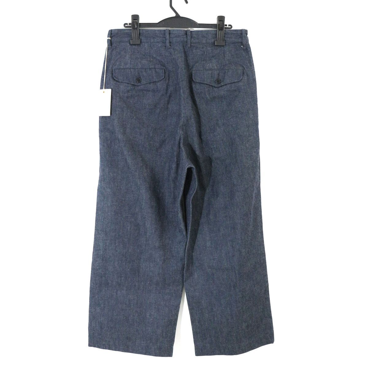ULTERIOR アルテリア 25SS WASHED LIGHT DENIM TUCKED ウォッシュ 