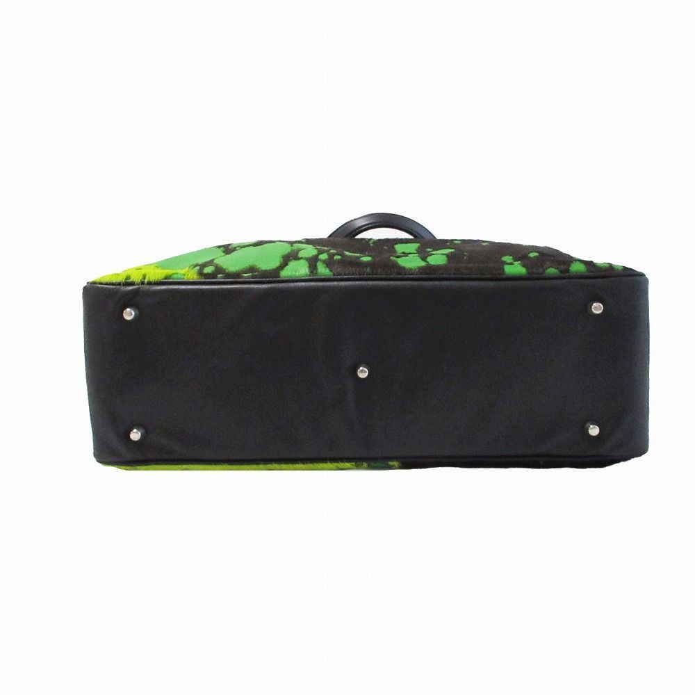 極美品 JACQUES LE CORRE ジャック ル コー リスボン 牛革 ハラコ