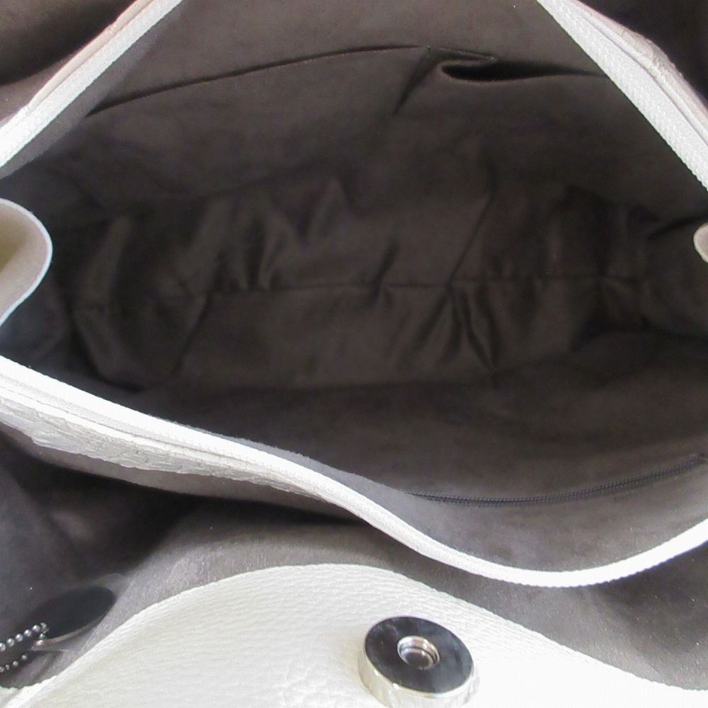 未使用品 JRA認定 リアルクロコダイル JRA バニラホワイト 目地染め