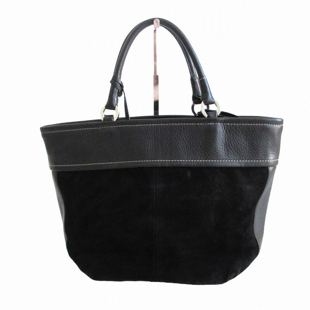 銀座かねまつ ginza kanematsu レザー スエード ハンドバッグ トート