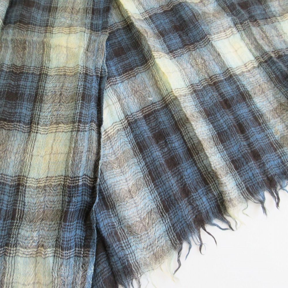 RRL ダブルアールエル ラルフローレン Wool Check Stole ウール