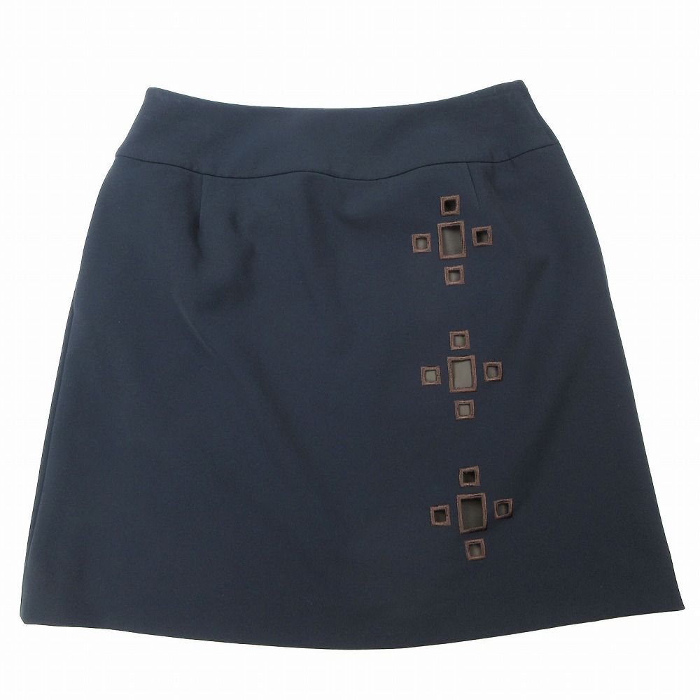 フォクシー FOXEY NEW YORK タイト ミニ スカート ストレッチ ボトムス