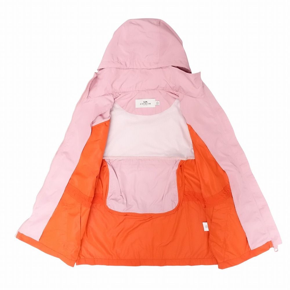 COACH コーチ 21SS パッカブル シェブロン ウインドブレーカー