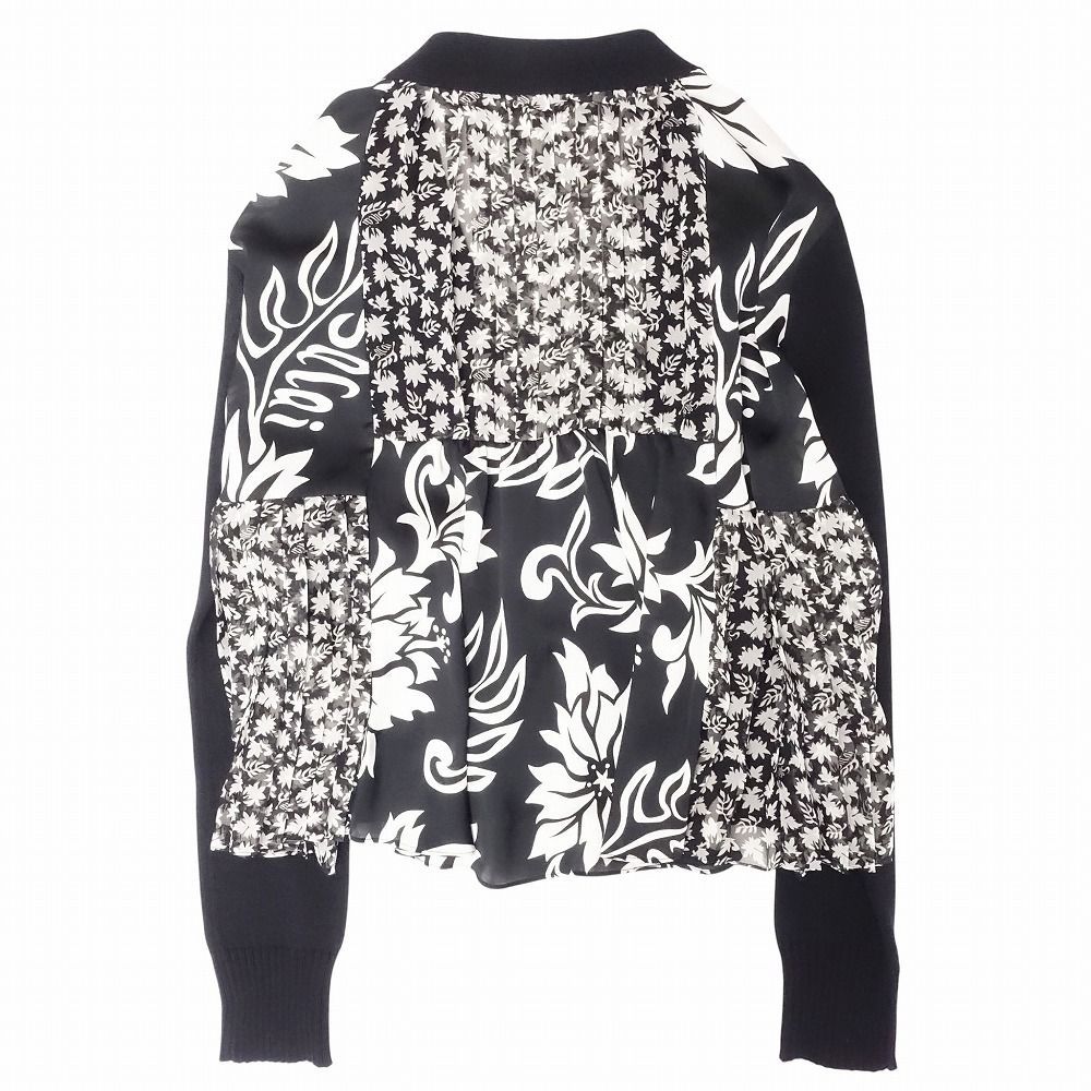【新品】sacai サカイ フローラル ニット カーディガン 新品】sacai サカイ フローラル ニット カーディガン