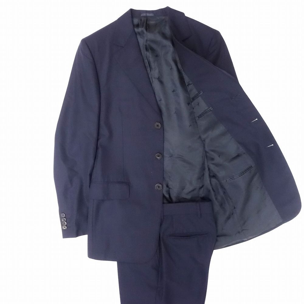 LOUIS VUITTON ストライプ　ルイヴィトン セットアップスーツ 正規品 LOUIS VUITTON ルイヴィトン ストライプ柄 スーツセットアップ LVロゴ