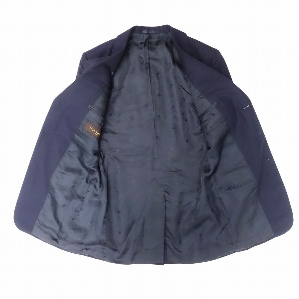 LOUIS VUITTON ルイヴィトン ストライプ柄 スーツセットアップ LVロゴ