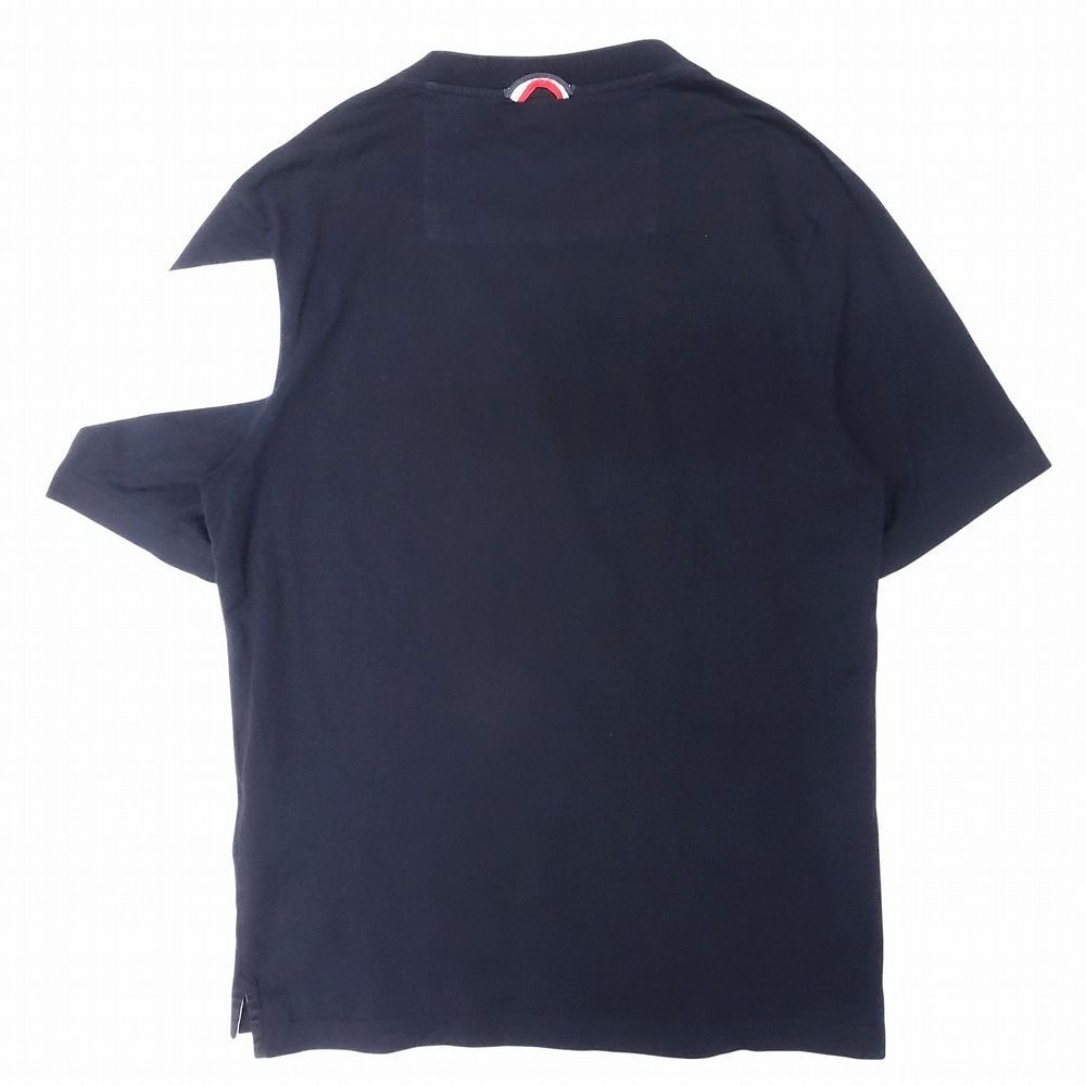 【名作デザイン】 モンクレール ガムブルー トリコロール ワッペンロゴ Tシャツ MONCLER GAMME BLEU モンクレール ガムブルー Tシャツ カットソー 半袖