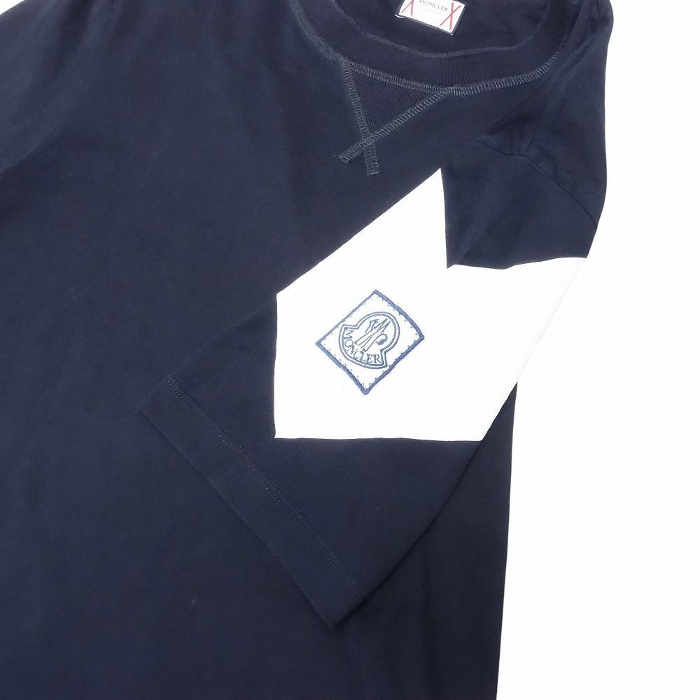 【名作デザイン】 モンクレール ガムブルー トリコロール ワッペンロゴ Tシャツ 2025年最新】MONCLER GAMME BLEU メンズ Tシャツの人気アイテム - メルカリ