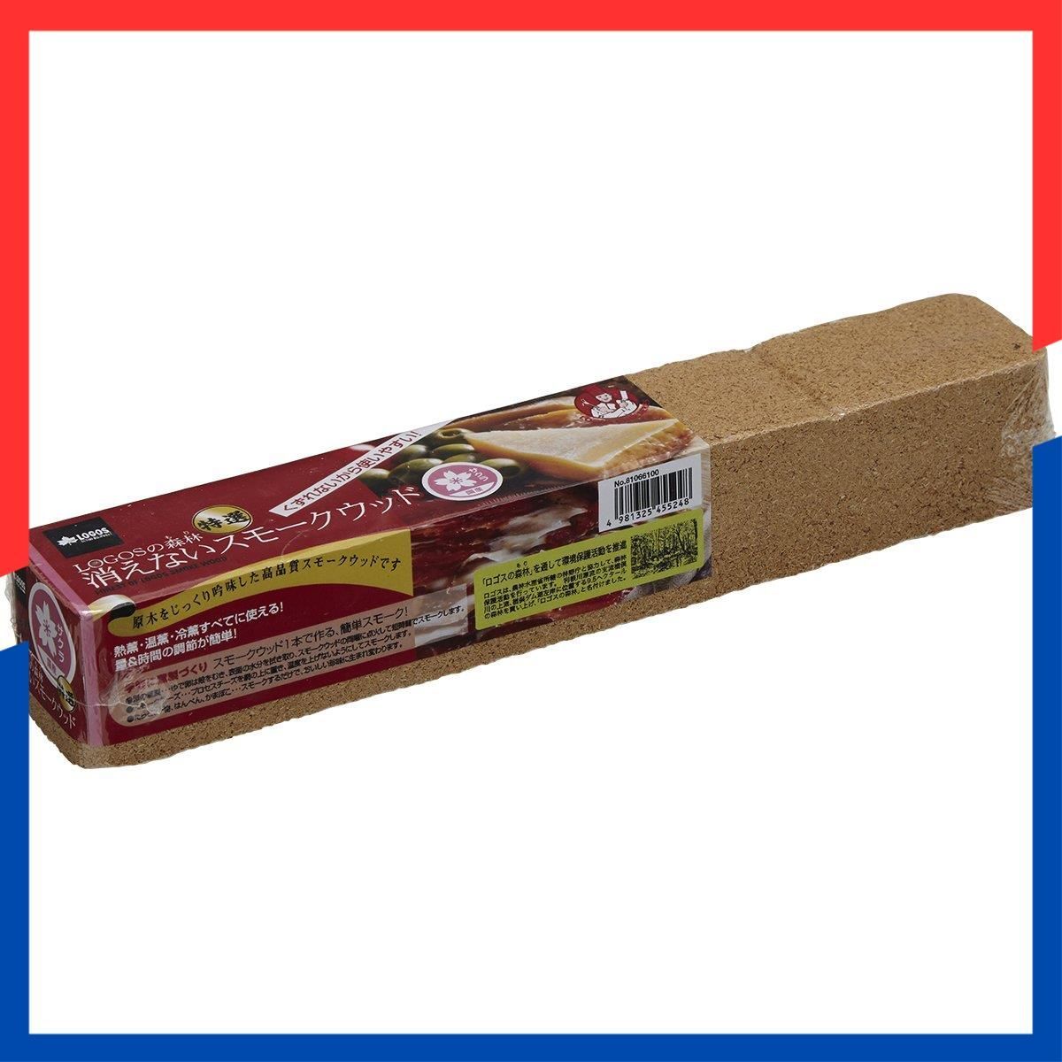 在庫処分】ロゴス(LOGOS) 燻煙材 LOGOSの森林 消えないスモークウッド