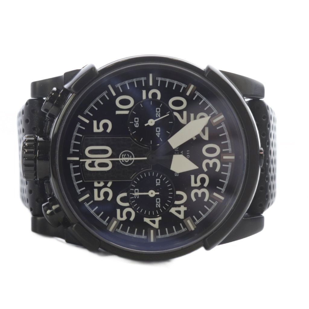 コンタテンポ CONTATEMPO スクーデリア クォーツ腕時計 黒 CT-011  