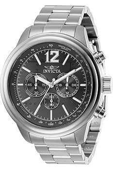 Invicta Men's 28894 Aviator Quartz Chronograph Black Dial Watch