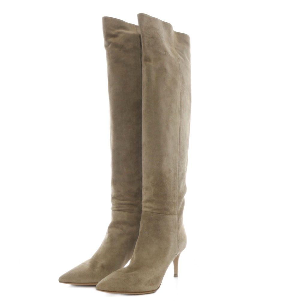 ジャンヴィトロッシ Gianvito Rossi ニーハイブーツ ロング ピンヒール