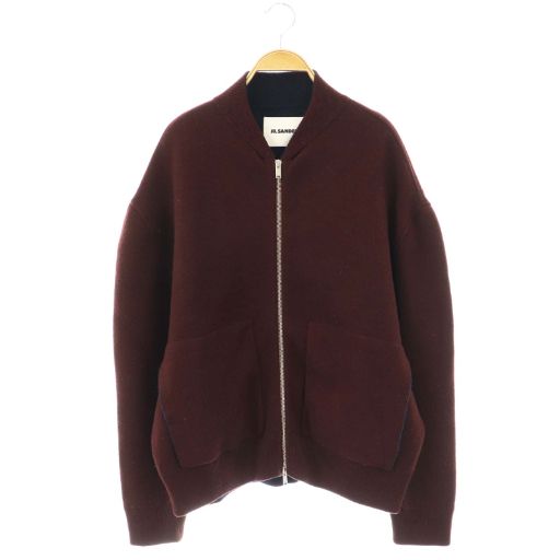 ジルサンダー JIL SANDER 24SS J61HP0001 Wジップ ニットブルゾン