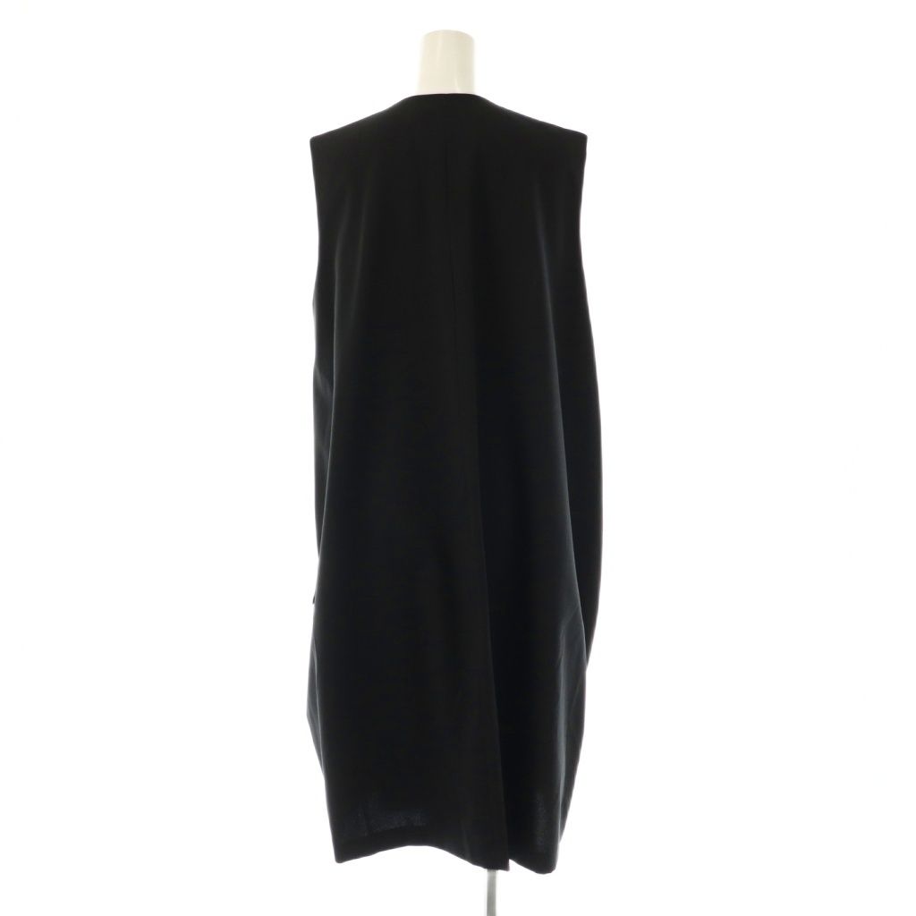 ミズイロインド mizuiro ind フロントフライコクーンジレ ロングベスト