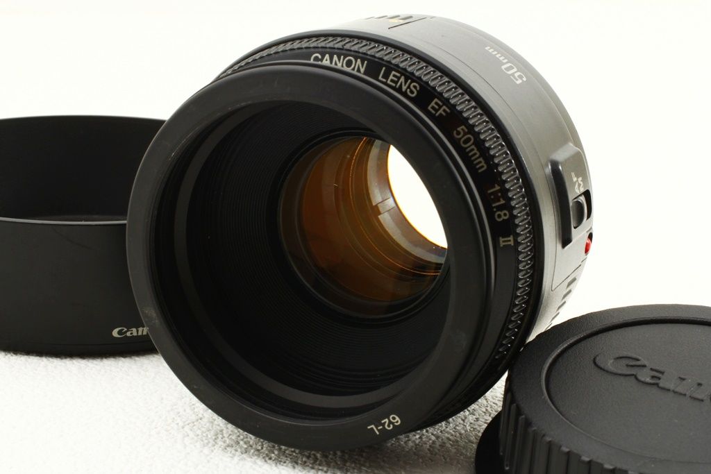 カメラ 極上品 Canon キヤノン EF 50mm F1.8 Ⅱ2 単焦点 レンズ