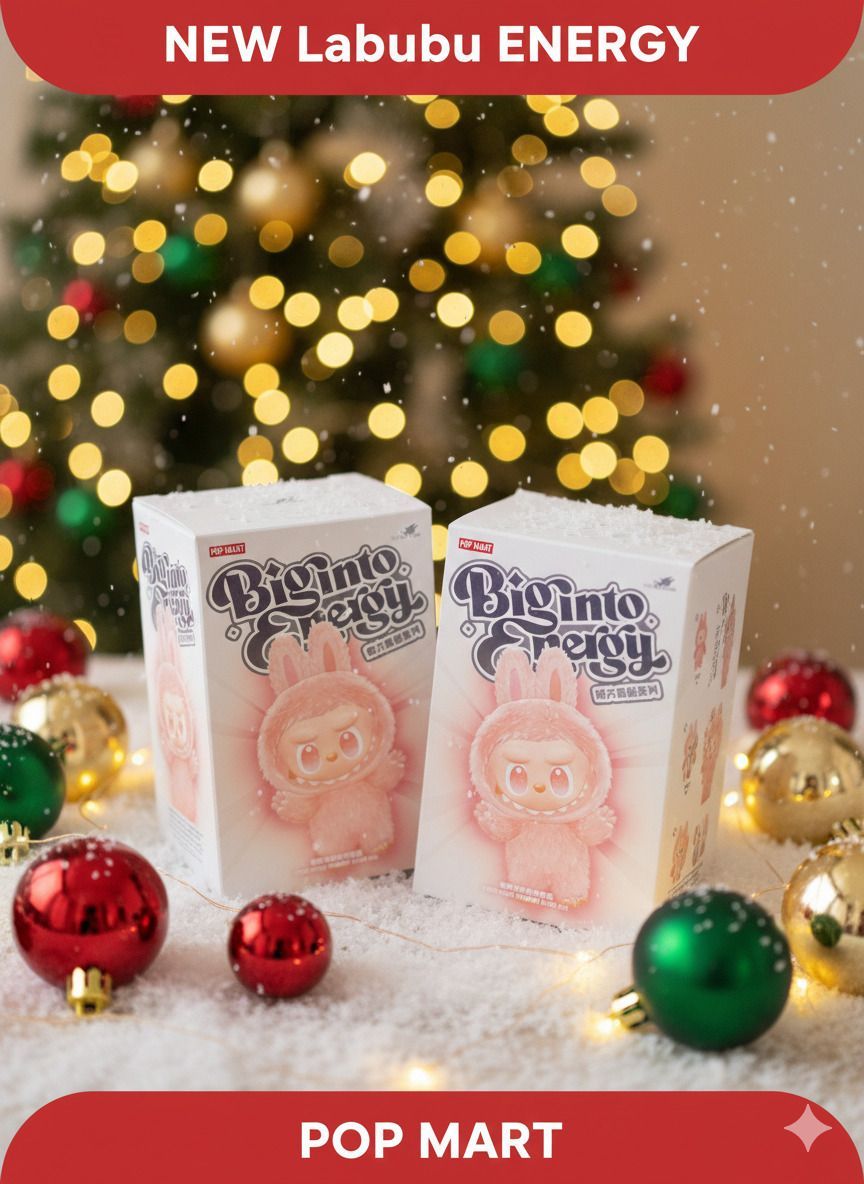 【正規品・未開封】ラブブ LABUBU Big into Energy 2ピース ポップマート ラブブ エナジー
