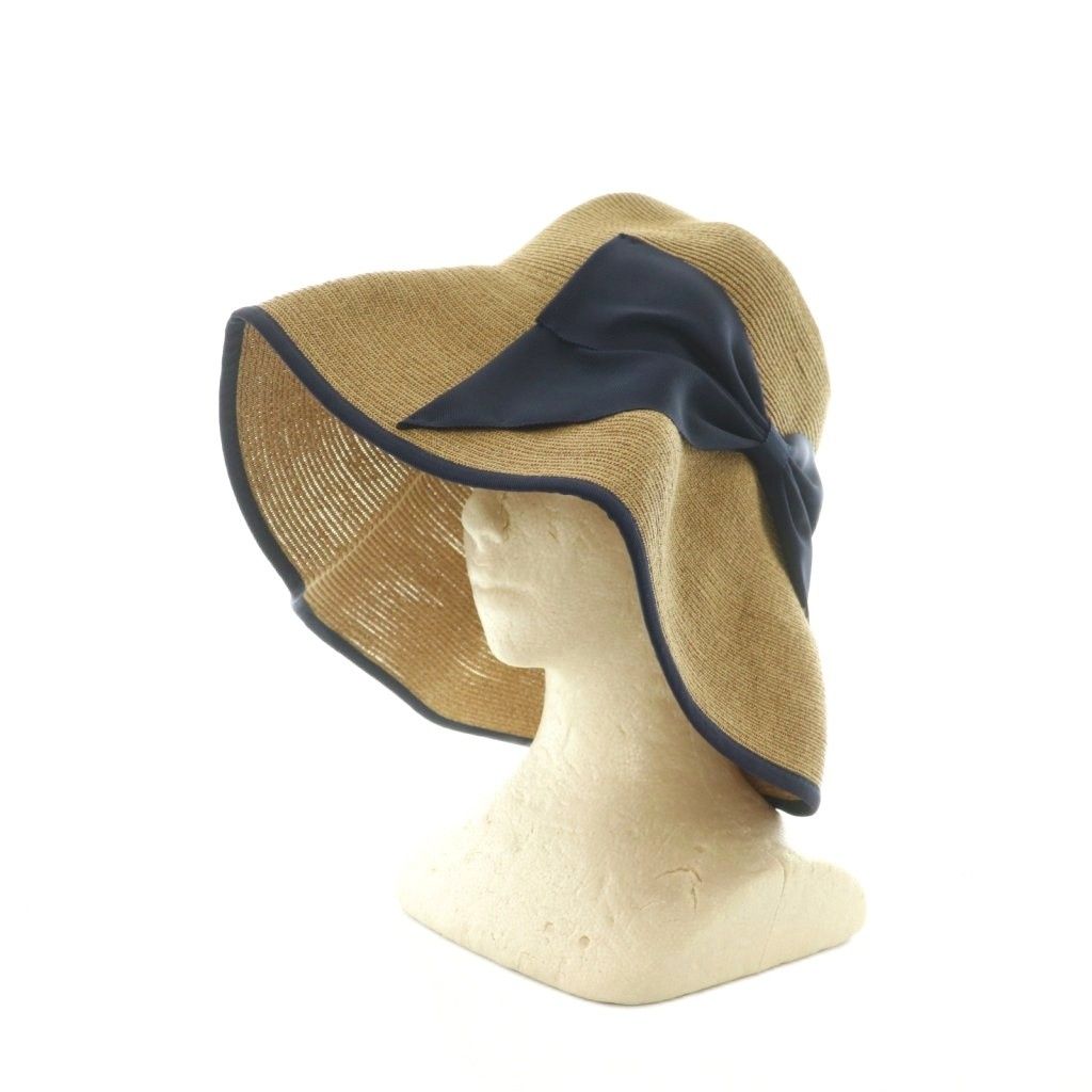 Athena newyork アシーナニューヨーク　麦わら帽子　未使用 Athena New Yorkアシーナニューヨーク 麦わら帽子Risakoリサコ