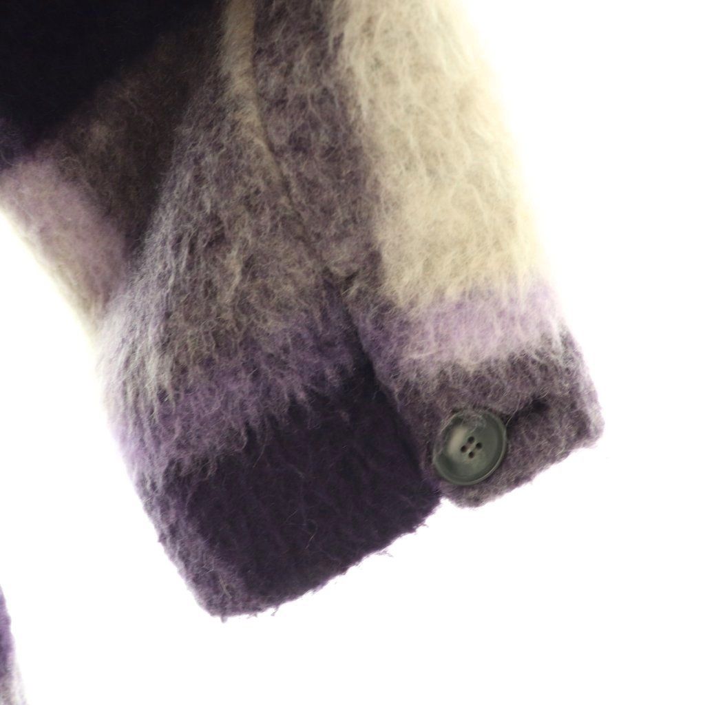 スローブシトロン SLOBE citron. 23AW シャギーチェックショートコート