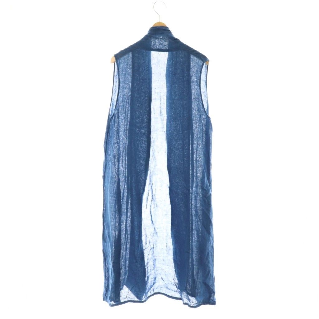 エヴァムエヴァ コットンリネン ロングベスト evam eva エヴァムエヴァ コットン ロング ベスト e253k024-mt