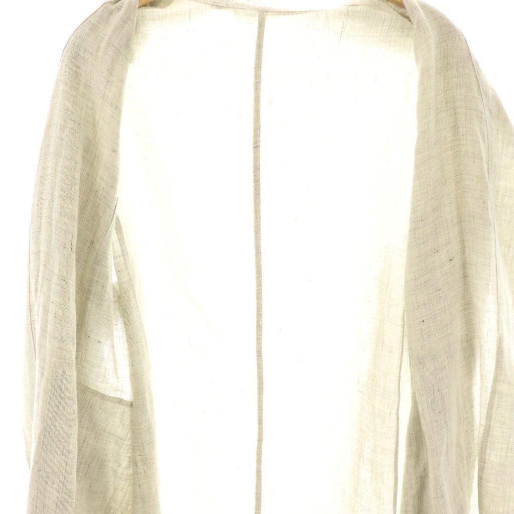 ヨーガンレール JURGEN LEHL リネン ガウンコート スプリングコート