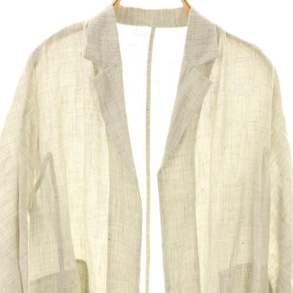 ヨーガンレール JURGEN LEHL リネン ガウンコート スプリングコート