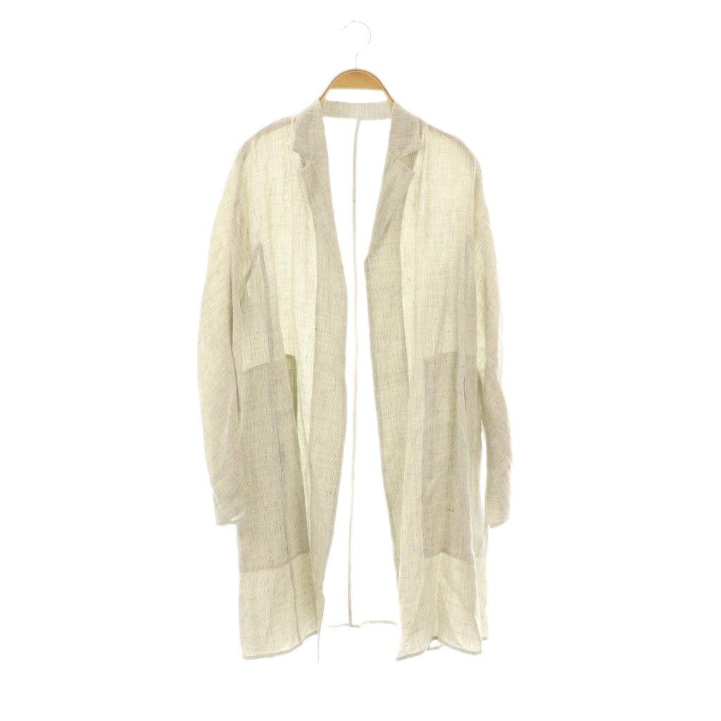 ヨーガンレール JURGEN LEHL リネン ガウンコート スプリングコート