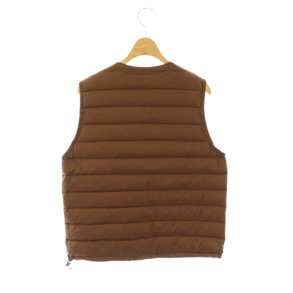 美品　DANTON ダントン　インナーダウンベスト36サイズ ダントン DANTON インナーダウンベスト 36 ブラウン 17A-KW-003 /DO