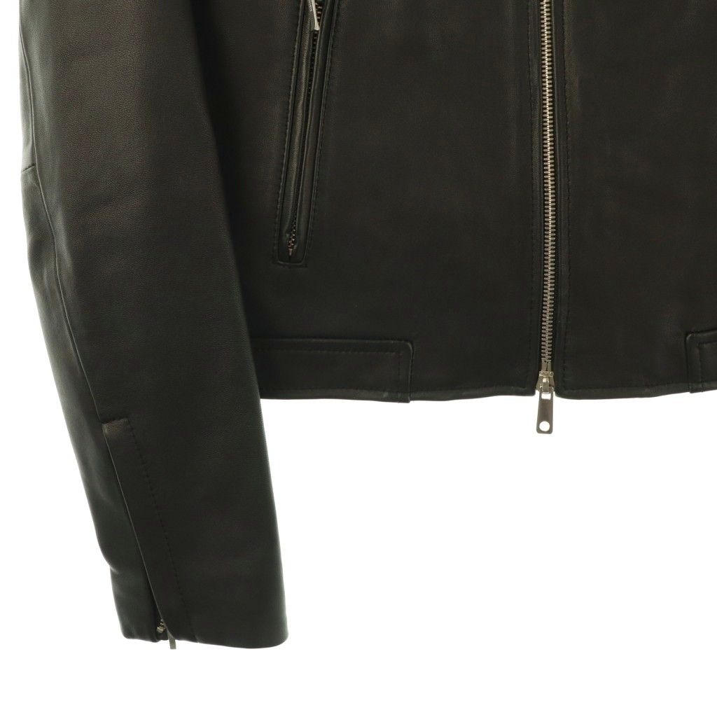 ユナイテッドトウキョウ UNITED TOKYO レザージャケット ノーカラー 革