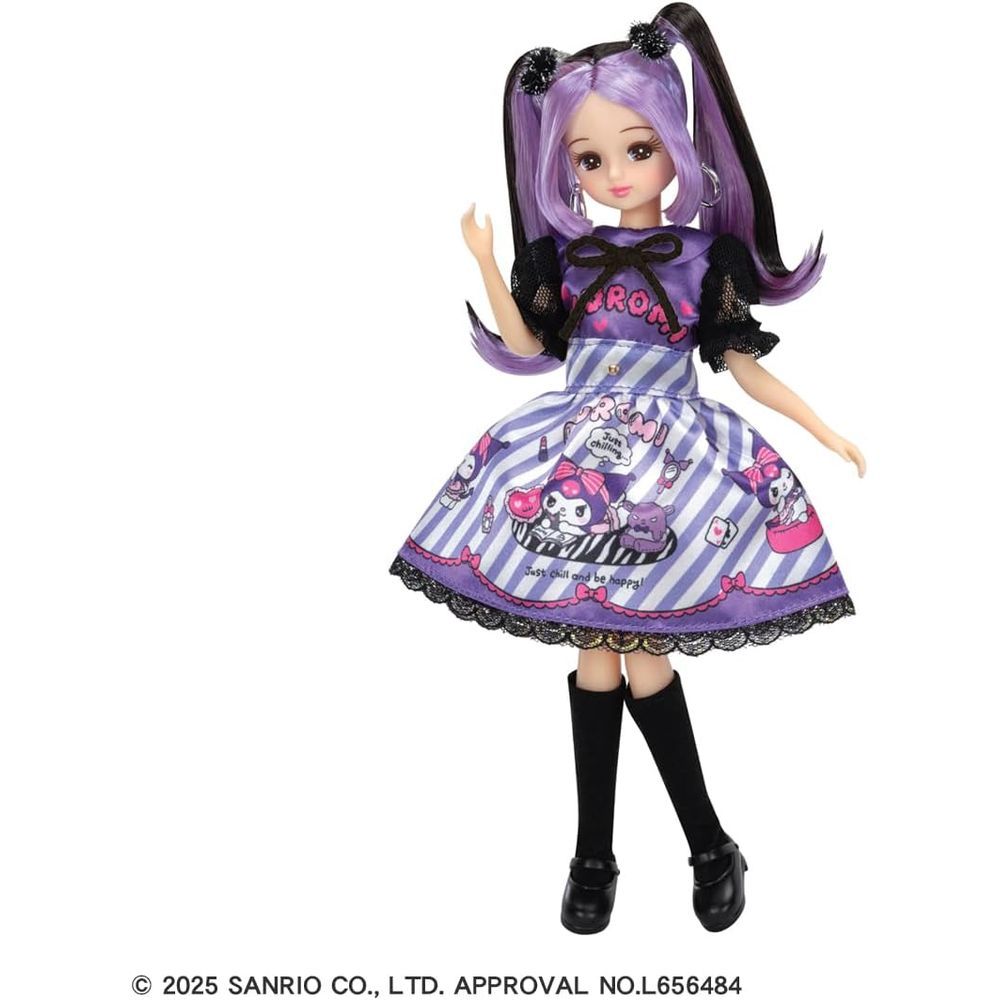 タカラトミー リカちゃん ドール クールなクロミリカちゃん DX