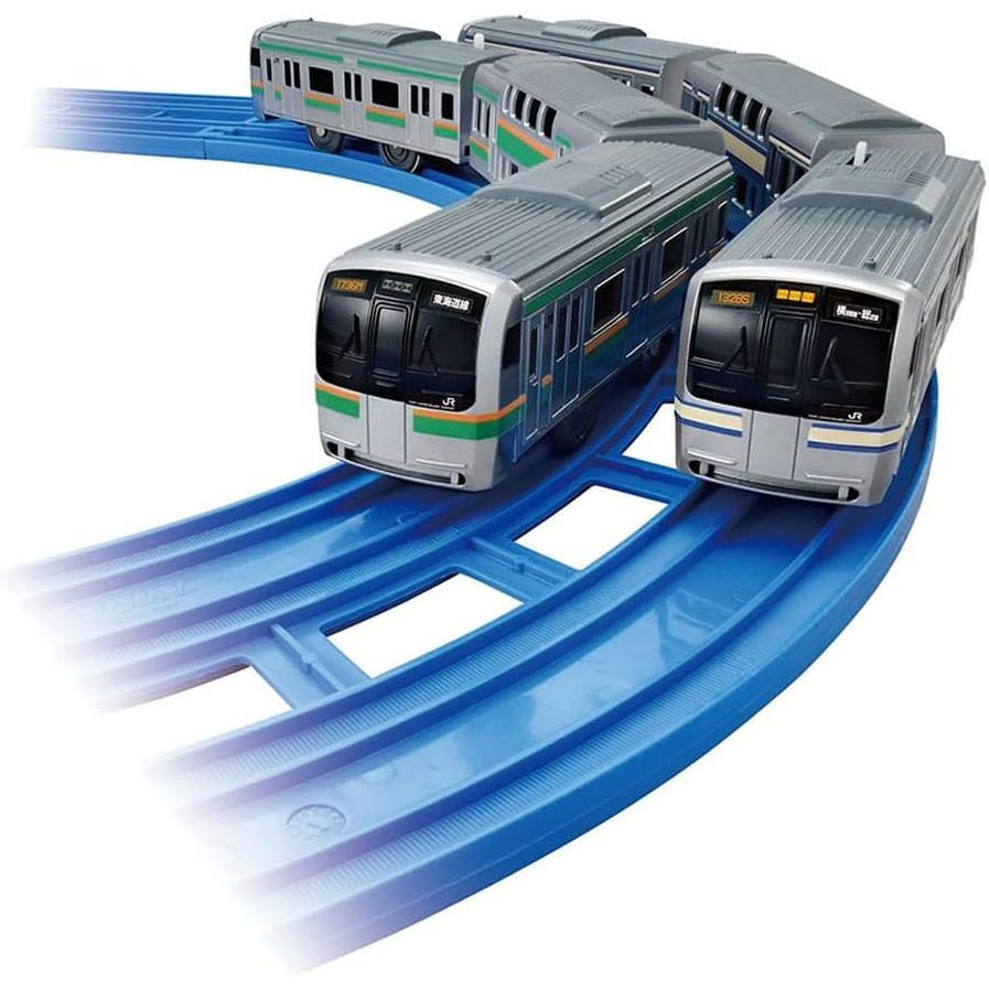 タカラトミー プラレール ありがとう！E217系横須賀色&湘南色ダブルセット 電車 列車 おもちゃ 3歳以上