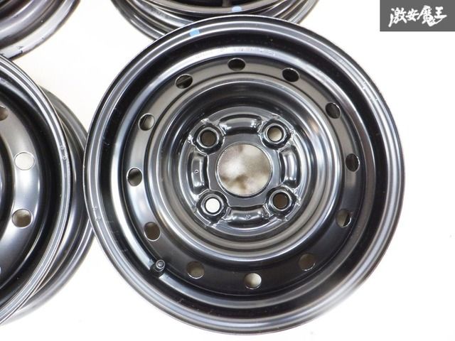 新車外し　エブリイバン　DA17V 鉄チンホイール&タイヤ　4本セット 新車外しエブリイバンDA17V 鉄チンホイール&タイヤ4本セット