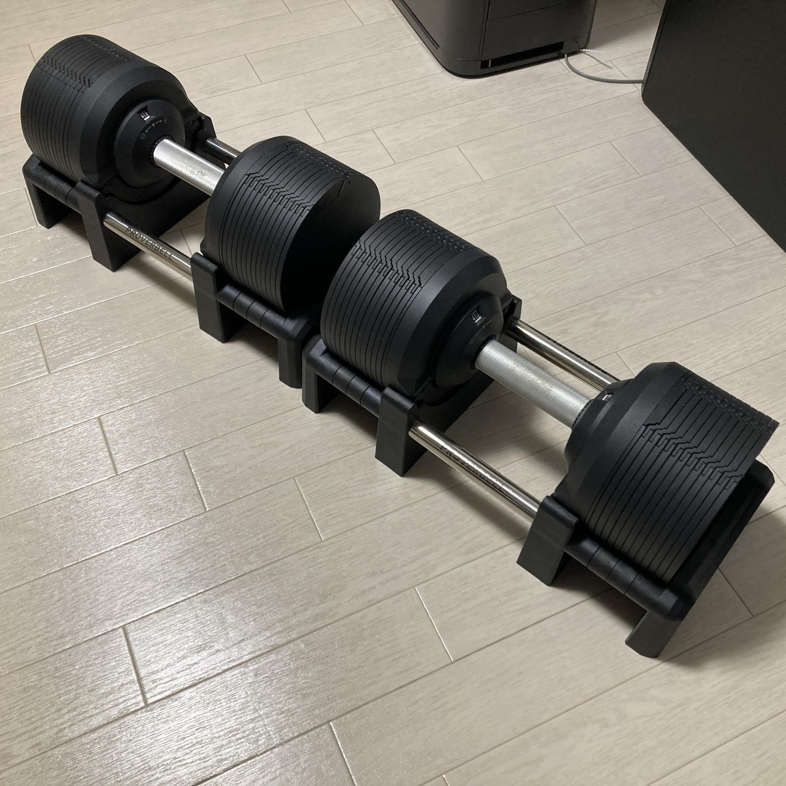 アジャスタブルダンベル PROVERBELL プロバーベル 41.5kg ペア 2個