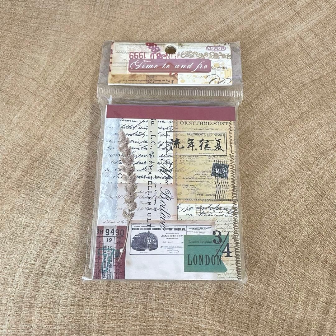 トマトガール ジャンクジャーナルタグ 4枚セット トマトガール ジャンクジャーナルタグ 4枚セット コラージュシール 5