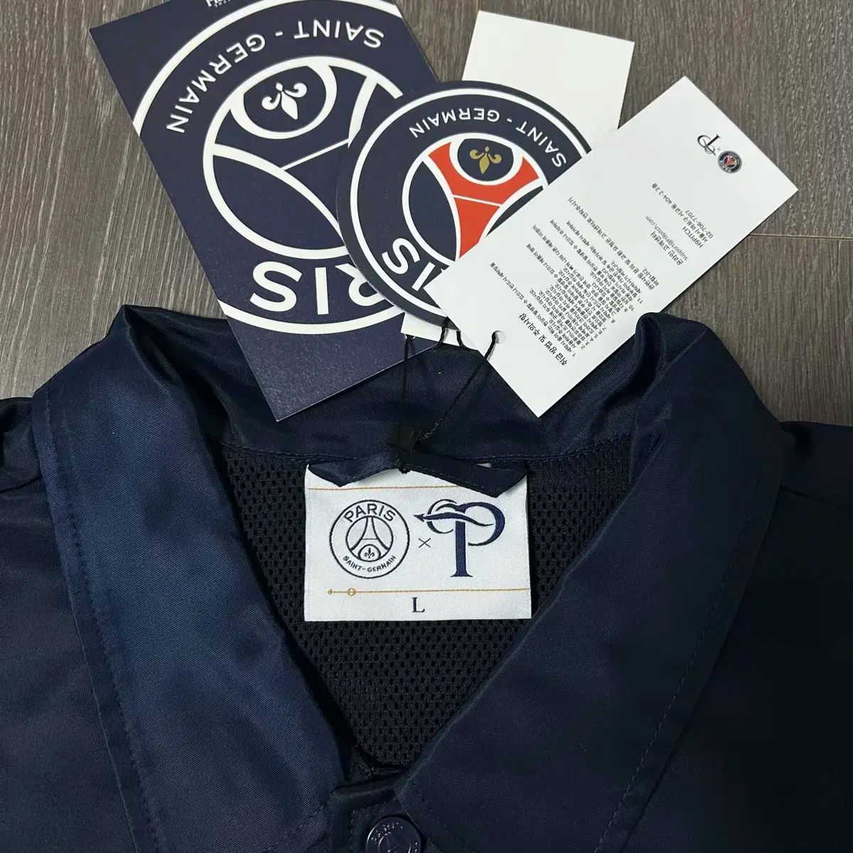 新品) OVER THE PITCH x PSG コーチ ジャケット L サイズ - メルカリ