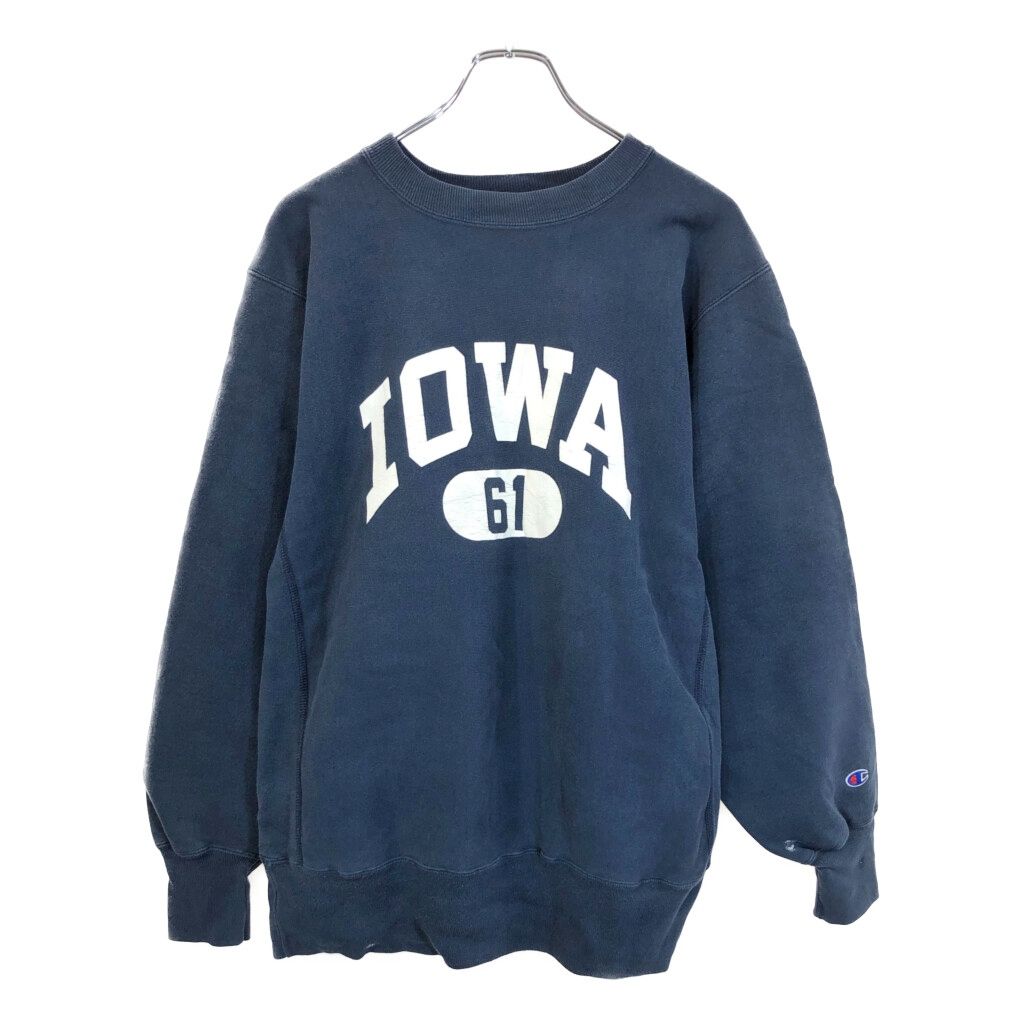 90年代 Champion チャンピオン IOWA アイオワ REVERSE WEAVE リバース