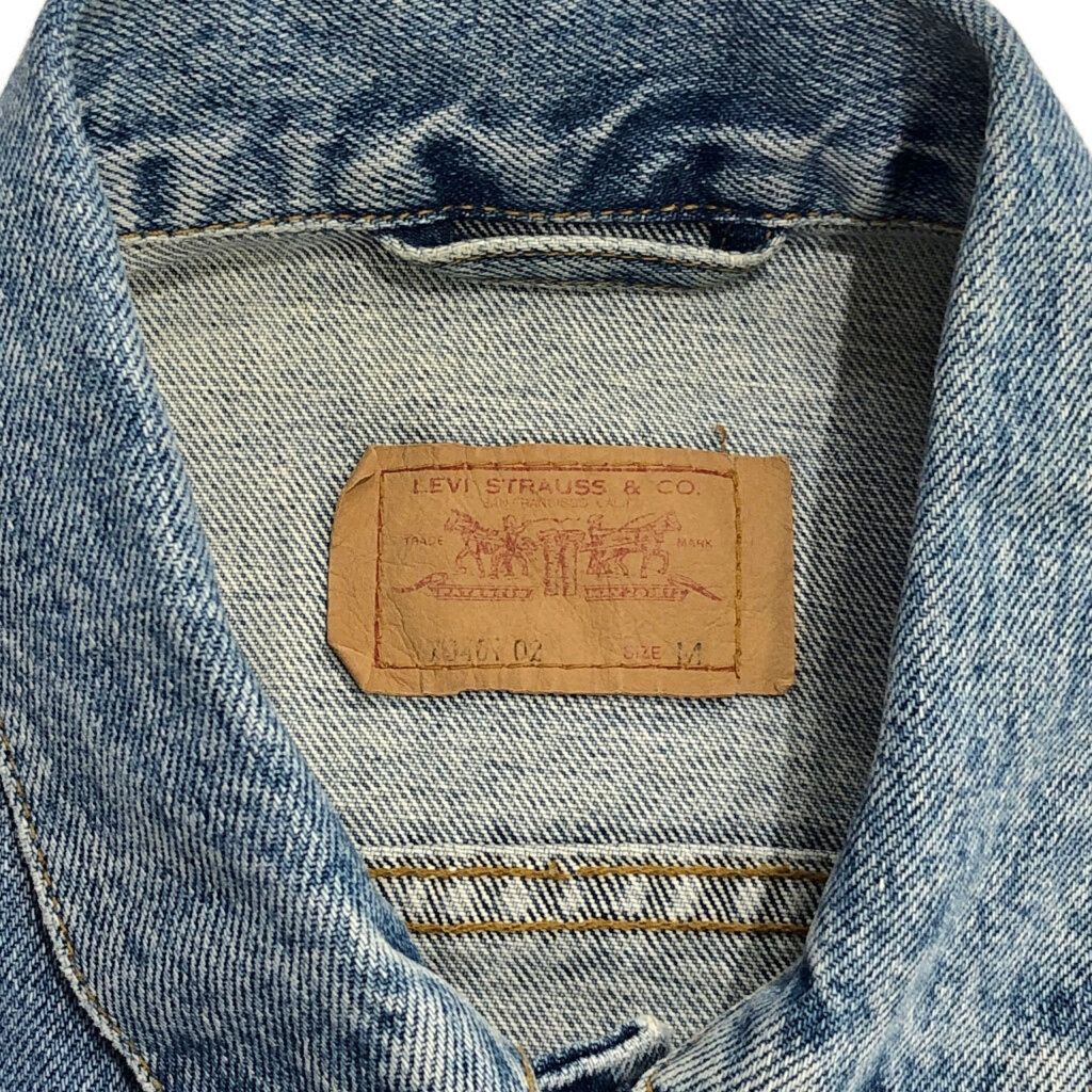 90年代 スペイン製 Levi's リーバイス 70401-02 デニムベスト ユーロ