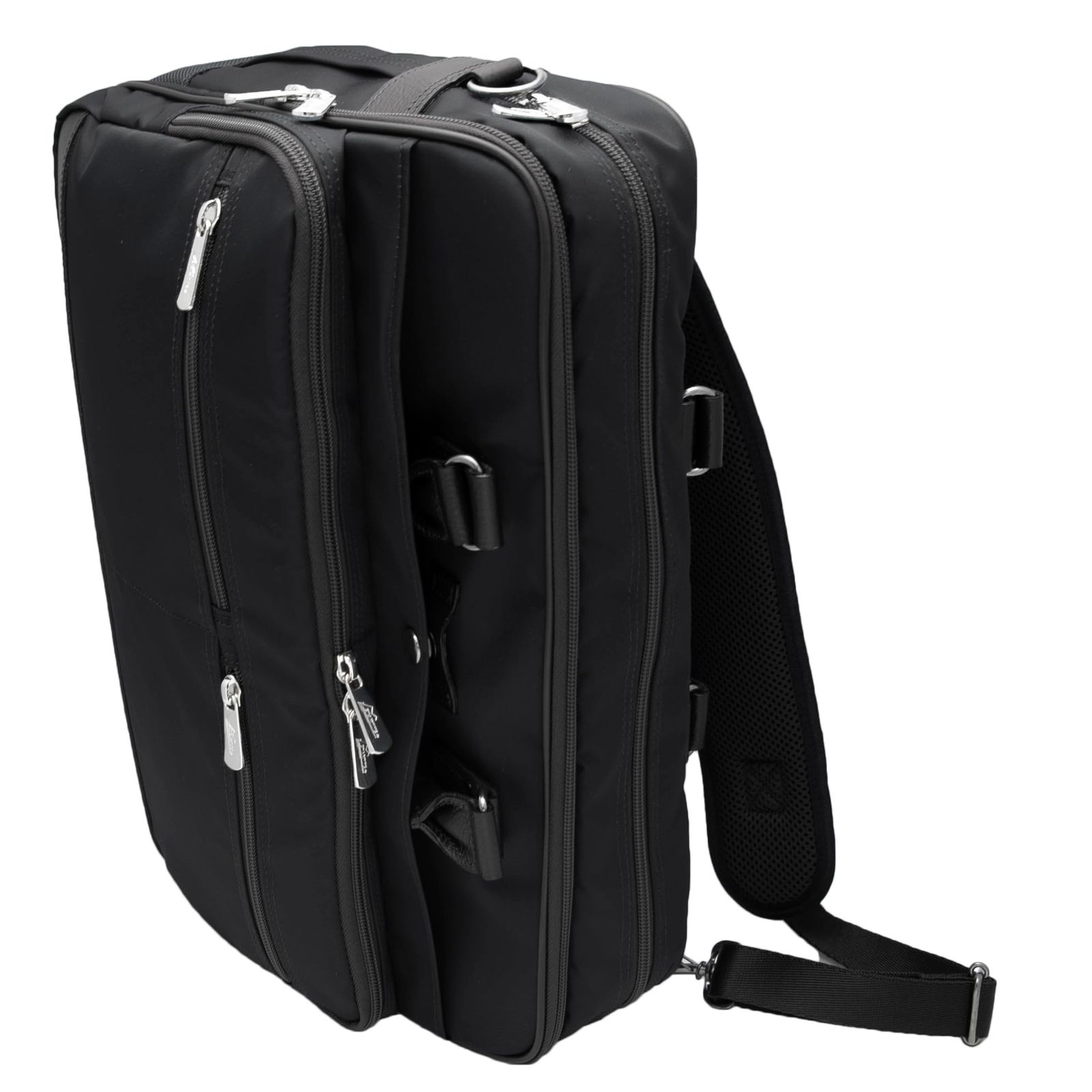 LEOVGRAY 本革 ビジネスバッグ オールブラック（STARTTS） LEOVGRAY 本革 ビジネスバッグ オールブラック（STARTTS） LEOVGRAY