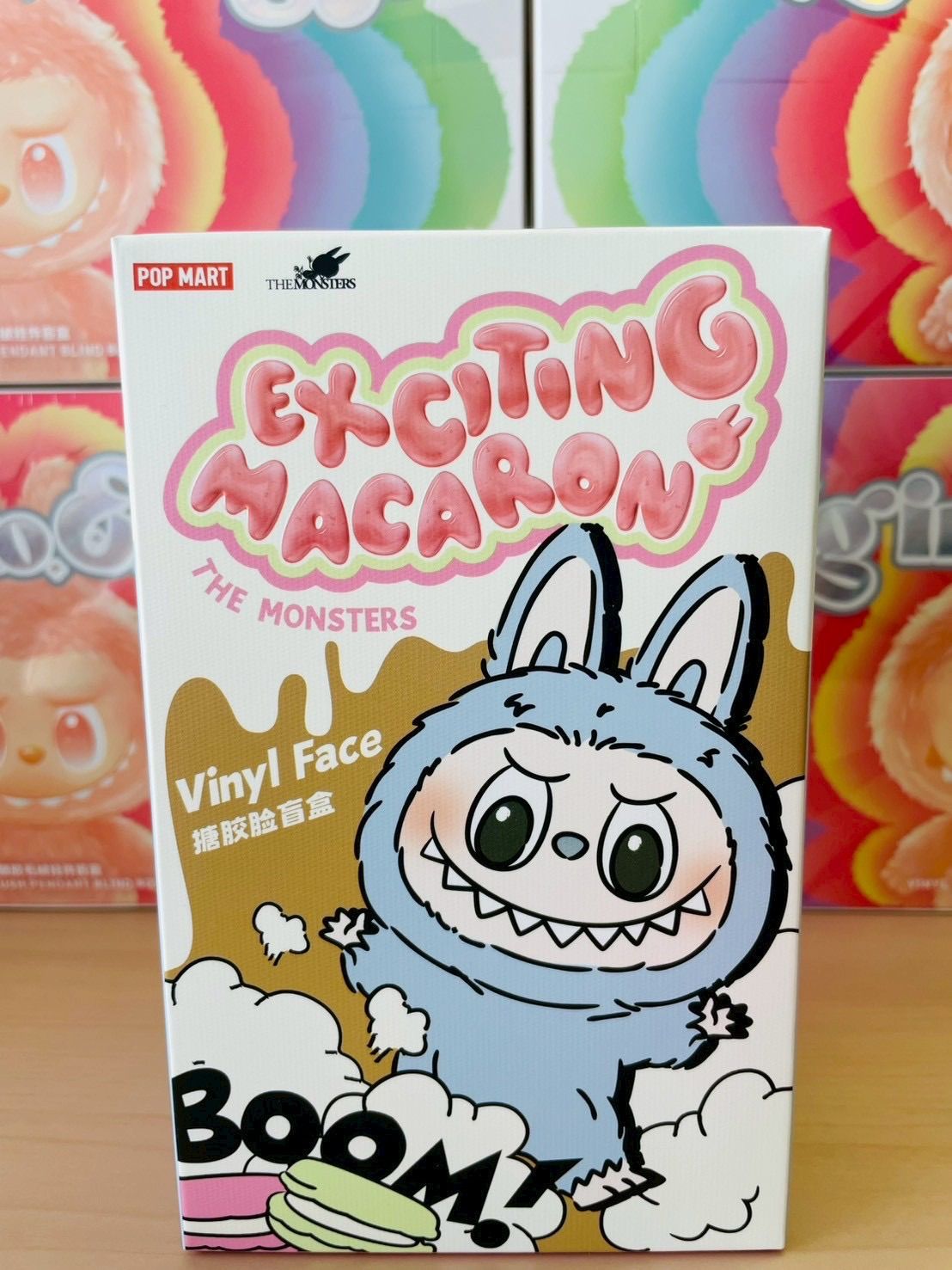 POP MART THE MONSTERS EXCITING MACARON VINYL FACE フィギュア 1