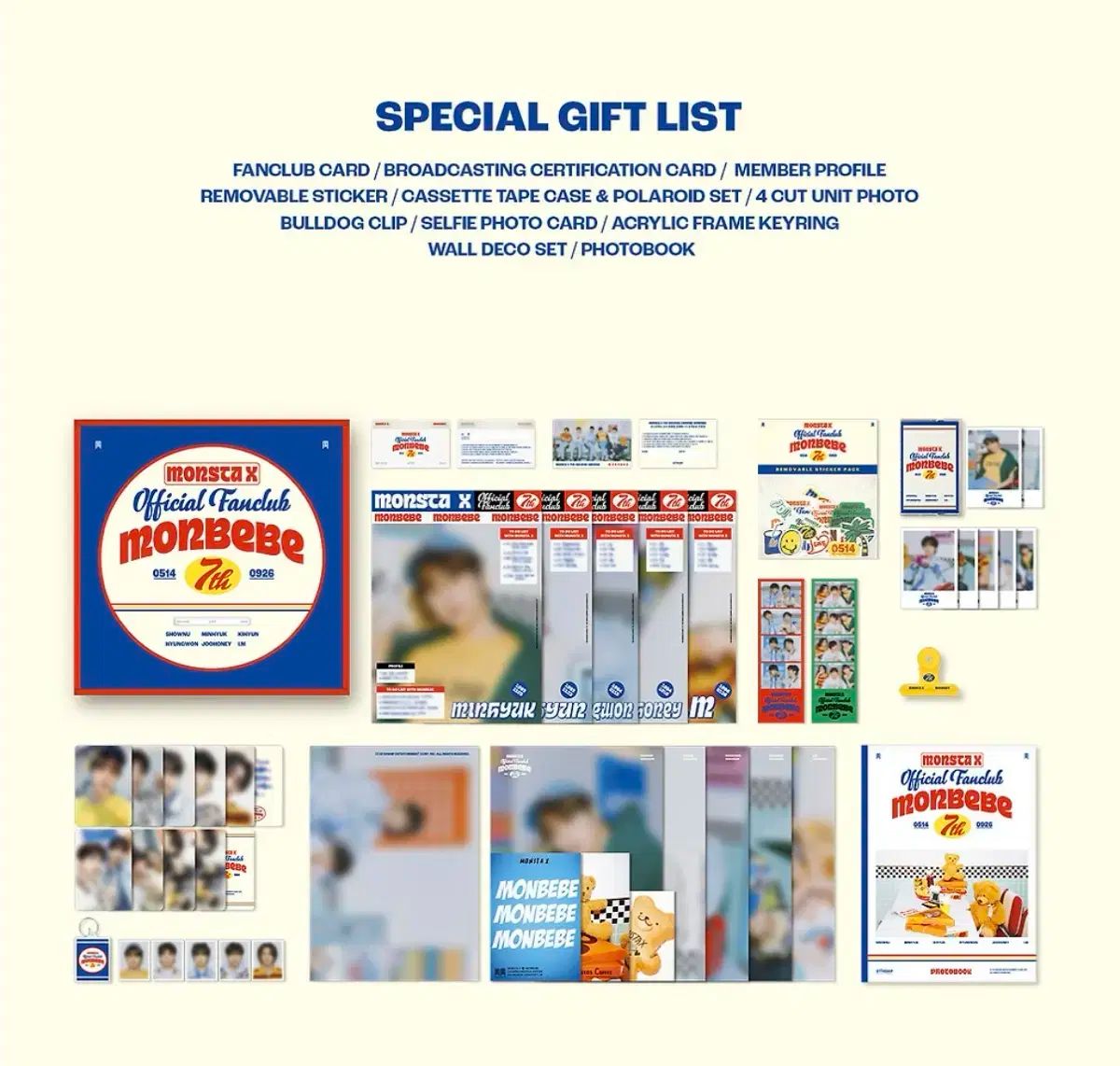 MONSTA X (モンスタエックス・モネク) 公式 7期 キット KIT 出品