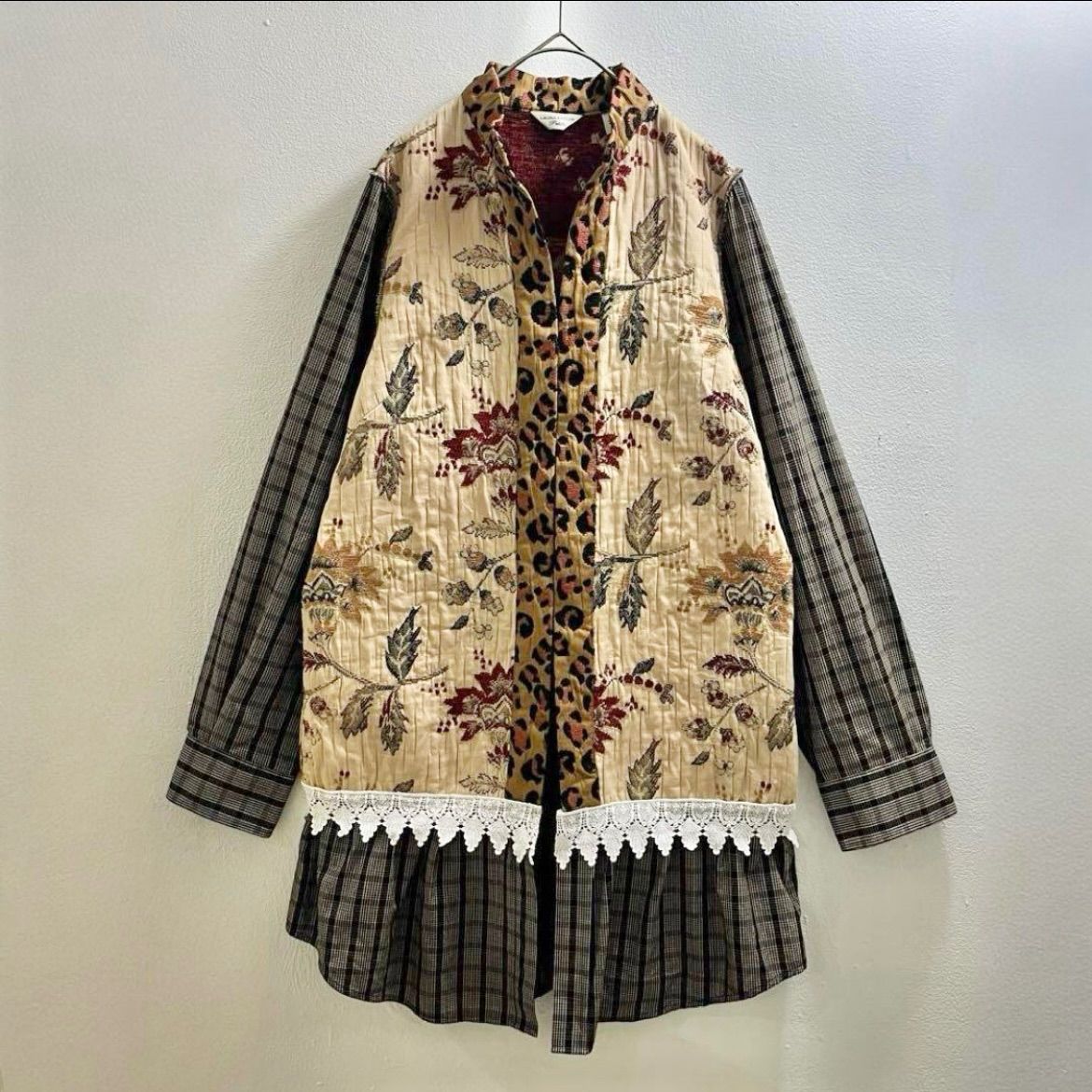 USA ヴィンテージ ゴブラン アメリカ 90s 刺繍 ジャケット ビンテージ