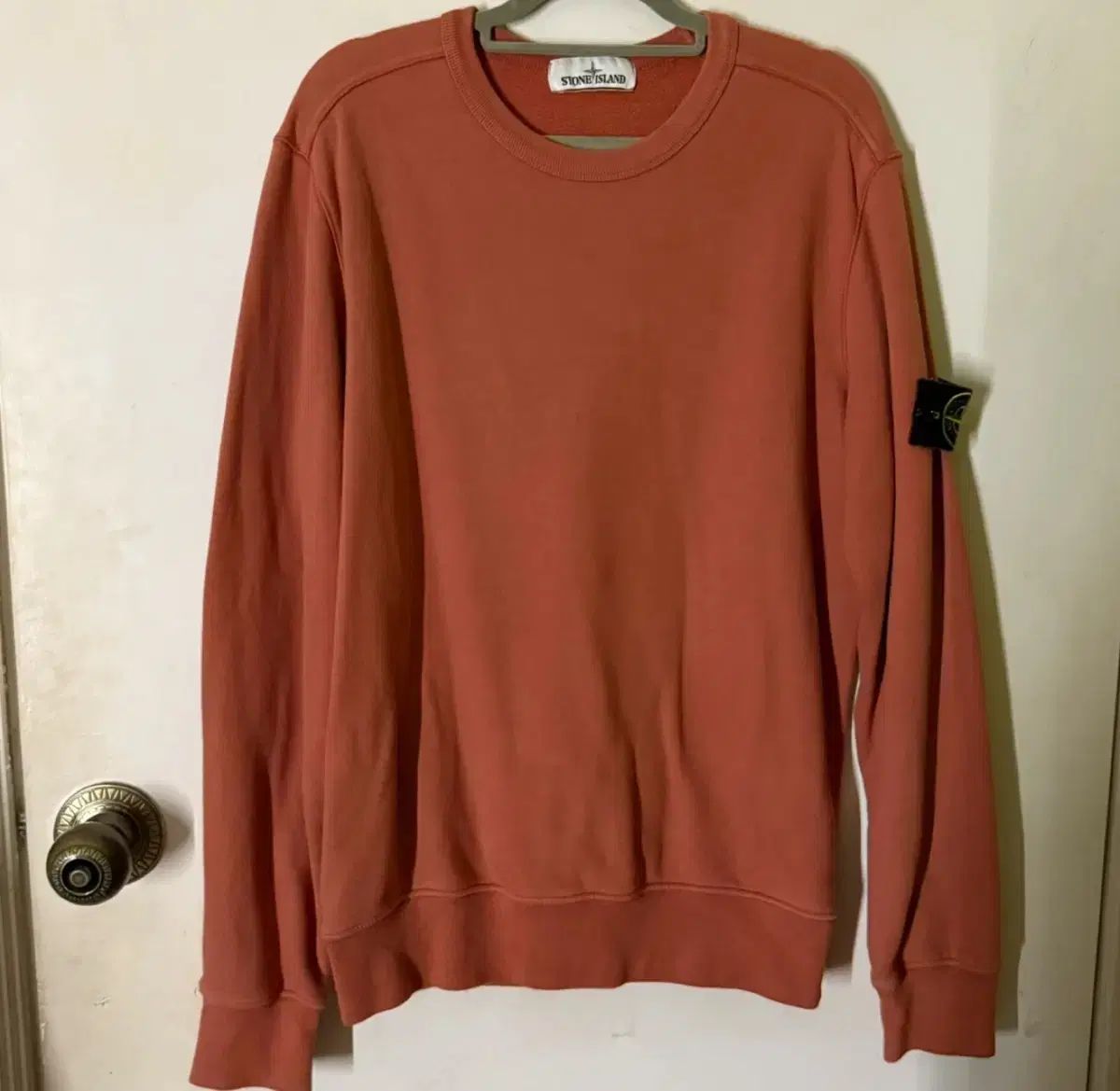 ストーンアイランド 起毛 スウェット M ダスト ピーチ ピンク - メルカリ