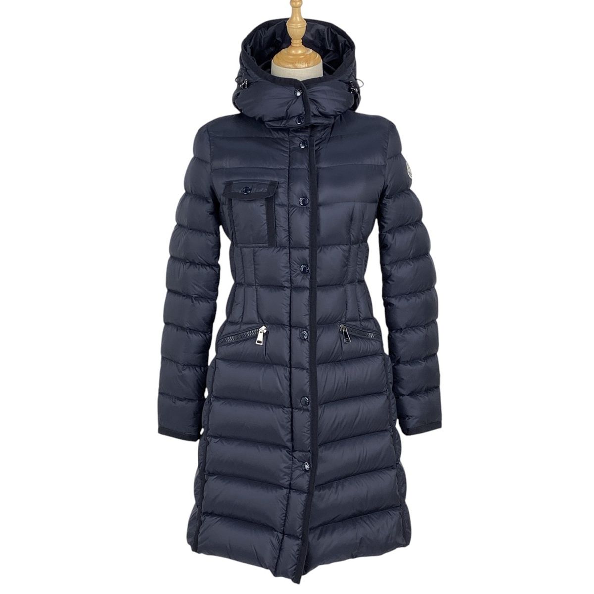 値下 モンクレール エルミンヌ HERMINE ダウンコート 02 M 9号相当 モンクレール MONCLER エルミンヌ ダウンコート HERMINE 防寒 ロング