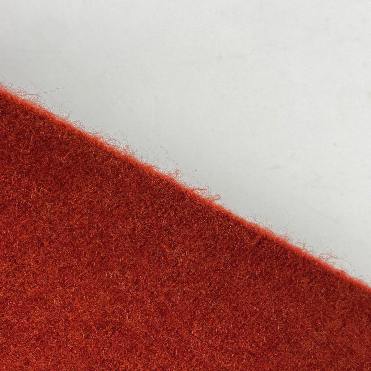 エルメス HERMES ロゴ マフラー フリンジ マフラー カシミヤ レッド