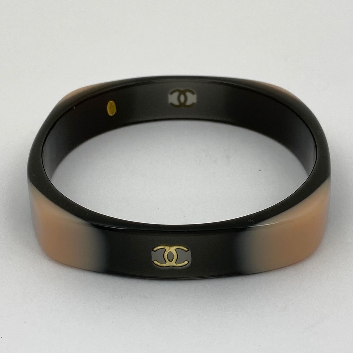シャネル CHANEL ココマーク バングル 腕輪 バングル プラスチック