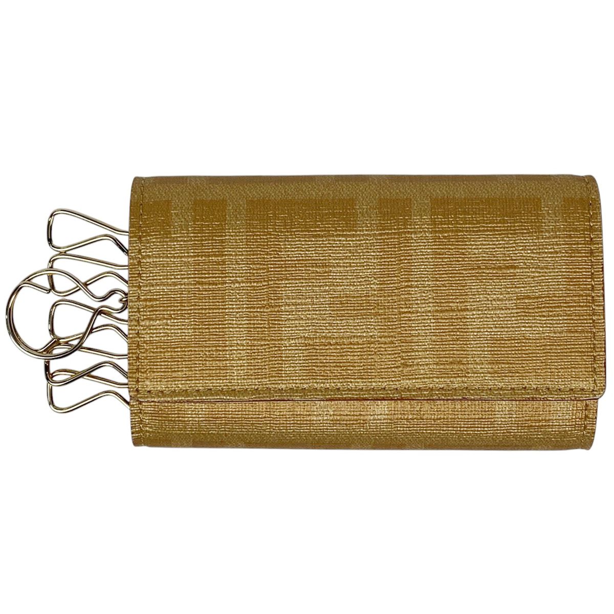 未使用 フェンディ キーケース 6連 ズッカ キャンバス レザー キーホルダー 楽天市場】フェンディ FENDI キーケース ズッカ キャンバス/レザー